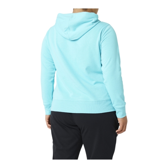 Fila Light Blue Curve Pullover Hoodie Plus Size - Picture 5 of 11